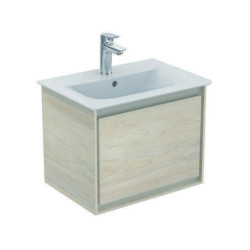 Façade de tiroir CONNECT AIR pin et marron mat pour WTU 500mm IDEAL STANDARD