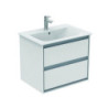 façade de tiroir inférieur CONNECT AIR pin et marron mat pour WTU 600mm IDEAL STANDARD