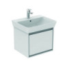 Façade de tiroir CONNECT AIR 485mm gris clair brillant et mat pour meuble sous-vasque IDEAL STANDARD