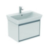 Façade de tiroir CONNECT AIR 585 mm gris clair brillant et mat pour meuble sous-vasque IDEAL STANDARD