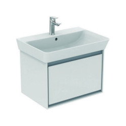 Façade de tiroir CONNECT AIR 585 mm pin et marron mat pour meuble sous-vasque IDEAL STANDARD