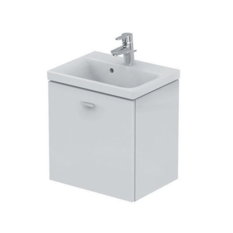 Façade intérieure coulissante CONNECT SPACE 490mm décor gris orme pour meuble sous-vasque IDEAL STANDARD