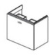 Façade extérieure coulissante CONNECT SPACE, décor orme gris IDEAL STANDARD