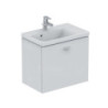 Façade intérieure coulissante CONNECT SPACE Etagère décor chêne américain 600 mm à droite, pour meuble sous-vasque IDEAL STANDARD