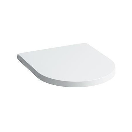 Abattant et abattant WC KARTELL déhoussable, gris mat sans soft close, déhoussable LAUFEN