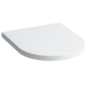 Abattant et couvercle de toilette KARTELL, amovible, gris mat avec fermeture amortie, amovible LAUFEN