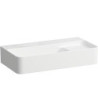 Vasque à poser VAL 600x310 mm blanc sans trou pour robinetterie, avec trop-plein LAUFEN
