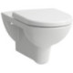 WC suspendu à fond creux PRO LIBERTY 360x700 mm, blanc, sans obstacle, sans bride LAUFEN