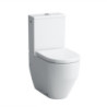 WC à fond creux Kombi PRO 650x360x430 mm blanc sortie horizontale / verticale LAUFEN