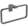 Anneau porte-serviettes CONCA angulaire magnétique gris IDEAL STANDARD