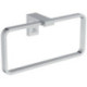 Anneau porte-serviettes CONCA carré chrome IDEAL STANDARD