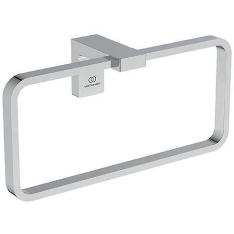 Anneau porte-serviettes CONCA carré chrome IDEAL STANDARD