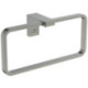 Anneau porte-serviettes CONCA carré silver storm IDEAL STANDARD
