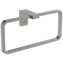 Anneau porte-serviettes CONCA carré silver storm IDEAL STANDARD