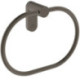 Anneau porte-serviettes CONCA rond magnétique gris IDEAL STANDARD