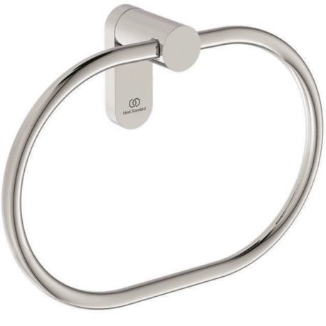 Anneau porte-serviettes CONCA rond chromé IDEAL STANDARD