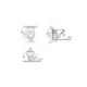 WC suspendu CONFORMA VitrA Flush 2.0 à fond plat sans rebord 355x540mm blanc