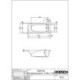 Baignoire Hoesch SPECTRA 1700x750x480mm blanc