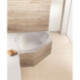 Baignoire d'angle Hoesch SPECTRA 1400x1400x480mm blanc
