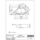Baignoire d'angle Hoesch SPECTRA 1400x1400x480mm blanc