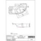 Baignoire d'angle Hoesch SPECTRA version gauche 1710x1010x480mm blanc