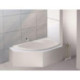 Baignoire d'angle Hoesch SPECTRA version droite 1700x1000x480mm blanc