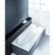 Baignoire Hoesch SPECTRA 1700x800x480mm. avec zone de douche blanc