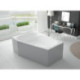 Baignoire Hoesch SPECTRA 1800x1200x480mm version gauche blanc