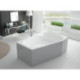 Baignoire Hoesch SPECTRA 1800x1200x480mm version droite blanc