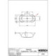 Baignoire Hoesch SPECTRA oval 1700x800x470mm blanc