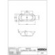 Baignoire Hoesch SPECTRA oval 1800x800x470mm blanc
