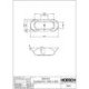 Baignoire Hoesch SPECTRA oval 1D45500x470mm blanc
