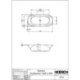 Baignoire Hoesch SPECTRA oval 1900x900x470mm blanc