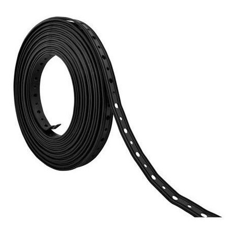 Bande de montage enrobée de plastique, 10 m 19x3,0mm (Par 10)