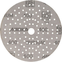 Disque abrasif auto-agrippant IRIDIUM Grip 121L 150mm K.400 p.HO/métal/peinture/bois. (Par 100)
