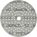 Disque abrasif auto-agrippant IRIDIUM Grip 121L 150mm K.80 pour HO/métal/peinture/bois. (Par 100)