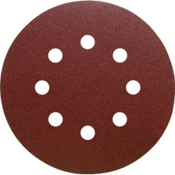 Disque abrasif auto-agrippant PS 22 K GLS 5 125mm K.150 p.HO/métal corindon (Par 50)