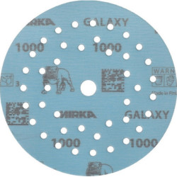 Disque abrasif GALAXY Grip Multifit 125mm K.1000 pour HO/métal/peinture/bois. (Par 50)