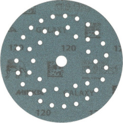Disque abrasif GALAXY Grip Multifit 125mm K.120 pour HO/métal/peinture/bois. (Par 50)