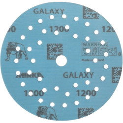 Disque abrasif GALAXY Grip Multifit 125mm K.1200 pour HO/métal/peinture/bois. (Par 50)