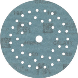 Disque abrasif GALAXY Grip Multifit 125mm K.180 pour HO/métal/peinture/bois. (Par 50)