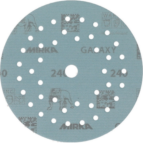 Disque abrasif GALAXY Grip Multifit 125mm K.240 p.HO/métal/peinture/bois. (Par 50)