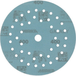Disque abrasif GALAXY Grip Multifit 125mm K.400 pour HO/métal/peinture/bois. (Par 50)
