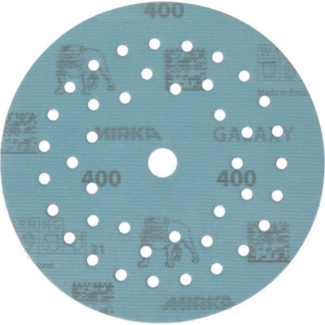 Disque abrasif GALAXY Grip Multifit 125mm K.400 pour HO/métal/peinture/bois. (Par 50)