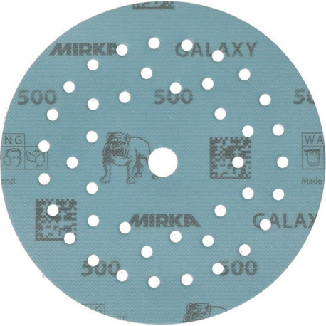 Disque abrasif GALAXY Grip Multifit 125mm K.500 pour HO/métal/peinture/bois. (Par 50)