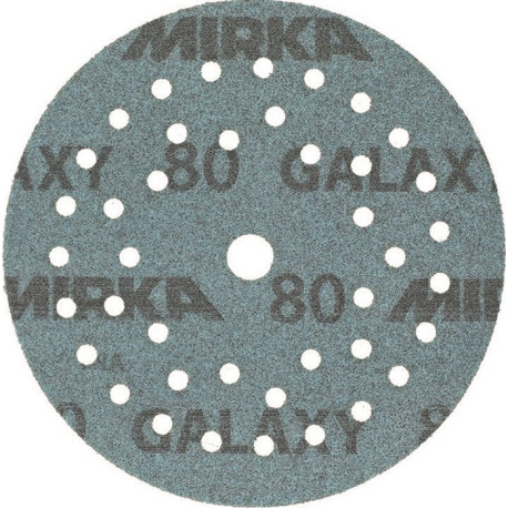 Disque abrasif GALAXY Grip Multifit 125mm K.80 pour HO/métal/peinture/bois. (Par 50)