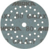 Disque abrasif GALAXY Grip Multifit 125mm K.80 pour HO/métal/peinture/bois. (Par 50)