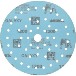 Disque abrasif GALAXY Grip Multifit 150mm K.1200 pour HO/métal/peinture/bois. (Par 50)