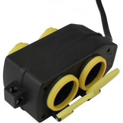 Multiprise de courant - 4 prises, IP44