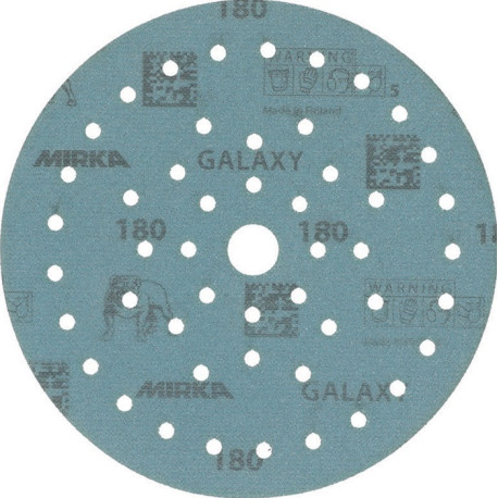 Disque abrasif GALAXY Grip Multifit 150mm K.180 pour HO/métal/peinture/bois. (Par 50)
